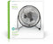 Nedis FNDK1GM15 - Miniventilator - USB - Grijs