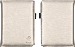 Hoesje geschikt voor Kobo Nia - iMoshion Luxe Effen Bookcase - Goud
