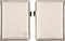 Hoesje geschikt voor Kobo Nia - iMoshion Luxe Effen Bookcase - Goud