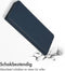 Accezz Samsung Galaxy S21 Ultra - Premium Leather Slim Book Case - Met Pasjeshouder - Donkerblauw