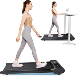 UREVO E3S Loopband met helling, stille 2,25 pk motor, led-display, afstandsbediening, snelheid 0,9-6,4 km/u, belastbaar tot 265lbs/120kg