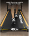 UREVO URTM006 Opvouwbare Mini Loopband, Max Snelheid 1-10km/h, Loopoppervlak 105*40cm, Max Belasting 100kg, 12 Ingebouwde HIIT Programma's