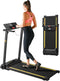 UREVO URTM006 Opvouwbare Mini Loopband, Max Snelheid 1-10km/h, Loopoppervlak 105*40cm, Max Belasting 100kg, 12 Ingebouwde HIIT Programma's