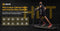 UREVO URTM006 Opvouwbare Mini Loopband, Max Snelheid 1-10km/h, Loopoppervlak 105*40cm, Max Belasting 100kg, 12 Ingebouwde HIIT Programma's