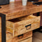 Bureau mangohout - Bureau Ben - Bureau naturel 145 cm