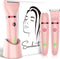 Sansbeauté® 3-in-1 Ladyshave - Scheerapparaat Vrouw - Waterproof - USB Oplaadbaar - Pink Edition