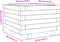vidaXL - Plantenbak - 40x40x26,5 - cm - massief - douglashout