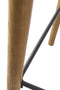 Riviera Maison Vegas Bar Stool Pellini Camel - Pellini, Essenhout - Camel - 57.0x48.0x108.0 cm