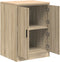 vidaXL - Garagekast - 60x51x85 - cm - massief - grenenhout - sonoma - eikenkleurig