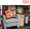 BLACK+DECKER Spanband 20M - Sjorband 6MM - Oproller - Oranje