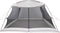 vidaXL - Camping - Muggennet - met - Deur - Grijs - voor - 6 - Personen - - - Waterdicht