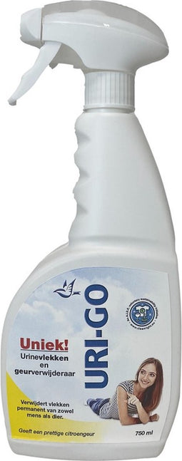Uri-go Urinegeur en -vlekverwijderaar 750ml