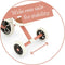 Chillafish Ziggi - Driewieler - Anti slip pedalen - Roze
