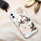 Selencia Hoesje Geschikt voor iPhone SE (2022) / SE (2020) / 8 / 7 / 6s / 6 Hoesje - Selencia Zarya Fashion Extra Beschermende Backcover - goud