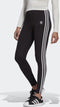 adidas Classics 3-Stripes - Dames Legging - 92% Katoen - Zwart/Wit