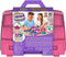 Kinetic Sand - Zeemeerminkoffer - 907g kinetisch zand met 7 gereedschappen - Groen Paars (1 stuk)