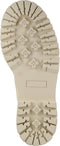 PS Poelman Kimmy - Dames Leren Chunky Chelsea Enkellaarzen - Beige Crème Wit - Maat 40