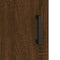 vidaXL - Hangkast - 69,5x34x90 - cm - bruin - eikenkleur