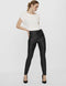 VERO MODA VMGAYA MR PL LEGGING - PU legging - Vegan leather - Zwart