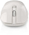 Nedis MSWS400 - Draadloze muis - Ergonomisch - Wit