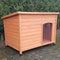 @Pet Hondenhok Bungalow L - Houten - Scharnierend Dak - 116 x 76 x 82 cm