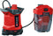 Einhell Accu Vuilwaterpomp GE-DP 18/25 LL Li Solo - Power X-Change - 18 V/Li-ion - Max. levercapaciteit: 7.000 l/u - Max. opvoerhoogte: 5m - Max. dompeldiepte: 4m - Afzuigend tot: 1mm - ECO/BOOST modus - Excl. accu en lader