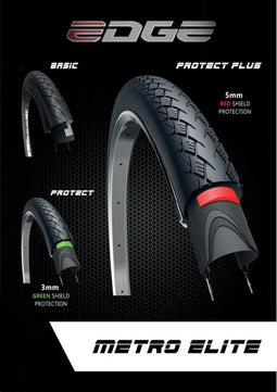 Poster Edge Metro Elite buitenbanden - A1 formaat