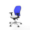 Piqueras y Crespo 2D086G0 - Bureaustoel - Verstelbare hoogte met armleuning - Wit