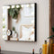 Mirlux Hollywood Spiegel 58x48CM - Make Up Spiegel - 10x Zoom - 3 Dimbare Lichtstanden - Zwart