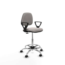 Piqueras y Crespo BFN05RP - Bureaustoel - Hoogteverstelbaar - Wit