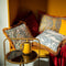 Dutch Decor JONA - Kussenhoes met patroon 45x45 cm Golden Glow - geel - met rits