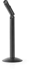 Nedis - Condensatormicrofoon - Omni-directioneel 120° kantelbaar - Zwart - 1.80 m (1 stuk)