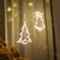 Giftmas LED Hangdecoratie - Kerstbel & Kerstboom - Warm Wit - 14x18,3 cm (2 stuks)