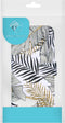 iMoshion Hoesje Geschikt voor iPhone 11 Hoesje Met Pasjeshouder - iMoshion Design Softcase Bookcase - Wit / Zwart / Goud / Glamour Botanic