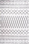 vidaXL - Vloerkleed - wasbaar - anti-slip - 160x230 - cm - zwart - en - wit