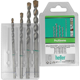 Heller 3750 betonboor set 4-delig