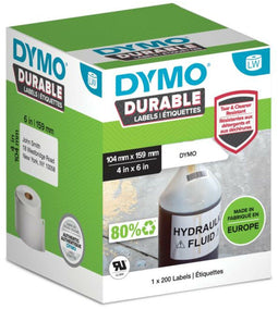 DYMO LabelWriter - Duurzame labels - Kras- en scheurbestendig - (1 stuk)