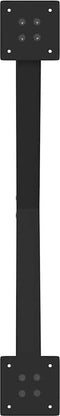 vidaXL - Eettafelpoten - 2 - st - X-vormig - 80x(72-73) - cm - staal - zwart