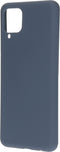 Mobiparts Silicone Cover Samsung Galaxy A12 (2021) - Soft case - Fluweelzachte siliconen - Grijs