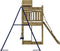 vidaXL - Speelhuis - geïmpregneerd - grenenhout