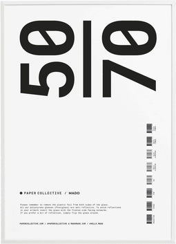 Paper Collective - Frames - Wit Hout - 50x70cm