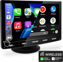 URVOLAX - Draadloos Carplay & Android Auto - Universeel - Bluetooth 5.0 - Mirror Link