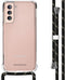 iMoshion Hoesje Geschikt voor Samsung Galaxy S21 Hoesje Met Koord - iMoshion Backcover met koord - Transparant