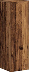 vidaXL - Plantenstandaards - 2 - st - 25x25x80 - cm - bewerkt - hout - oud - houtkleurig