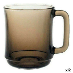 Kopp Duralex Lys Stapelbaar Bruin 310 ml (12 Stuks)
