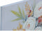 Schilderij DKD Home Decor Blommor (80 x 2,8 x 80 cm) (2 Stuks)