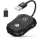 CarMe Luxe 2-in-1 Car Dongle - Draadloos CarPlay & Android Auto - 5GHz Verbinding - USB-C & USB-A - Zwart