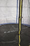 AMIGO Trampoline Basic - Met Veiligheidsnet, Ladder en Veilige Rand - Rond 305 cm - Blauw