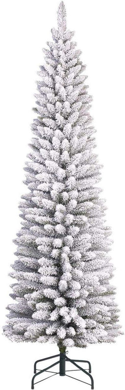 Black Box Trees Kunstkerstboom Jurva - 56x56x155 cm - PVC - Bevroren Groen
