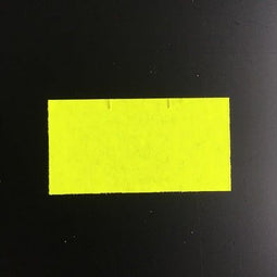 Klika - Etiket 3719 fluor geel semi-perm T-slit - 2 stuks